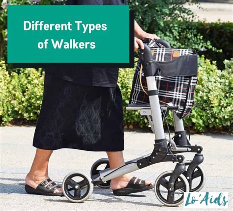 types of walkers.